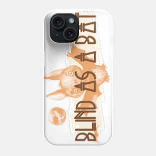 Witchy Puns - Blind As A Bat Phone Case