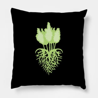 Aspen Tree Heart Root Pillow