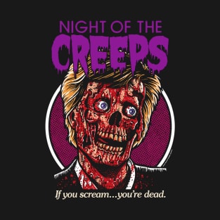 Night Of The Creeps, horror, 80s, cult classic T-Shirt
