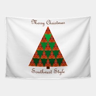 Southwest Holiday Greetings Tapestry