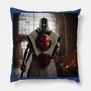 Knights Templar in The Holy Land Pillow