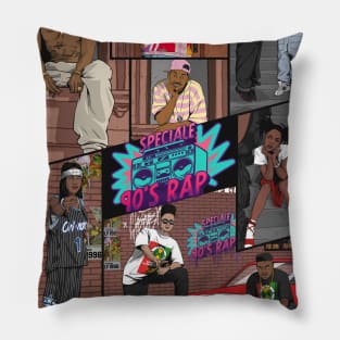 90s rap Pillow