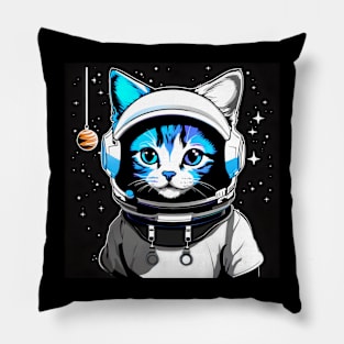 Space Catdet Pillow