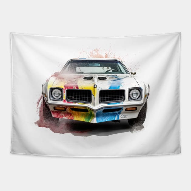 Pontiac Firebird Tapestry by Urban Archeology Shop Gallery