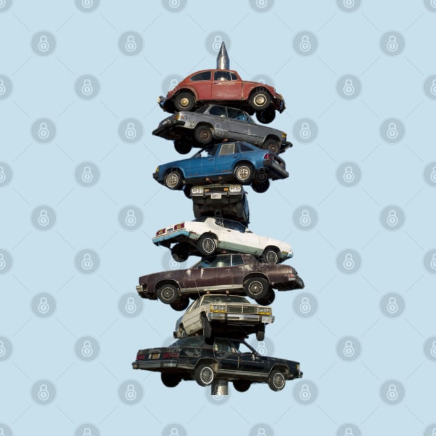 Get Your Cars Stacked Up! (Spindle) by YJ PRINTART