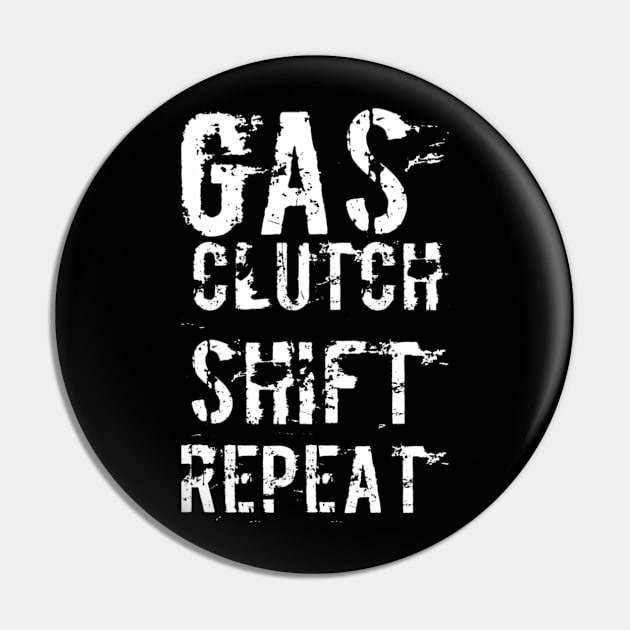 Gas clutch shift repeat white Pin by Sloop