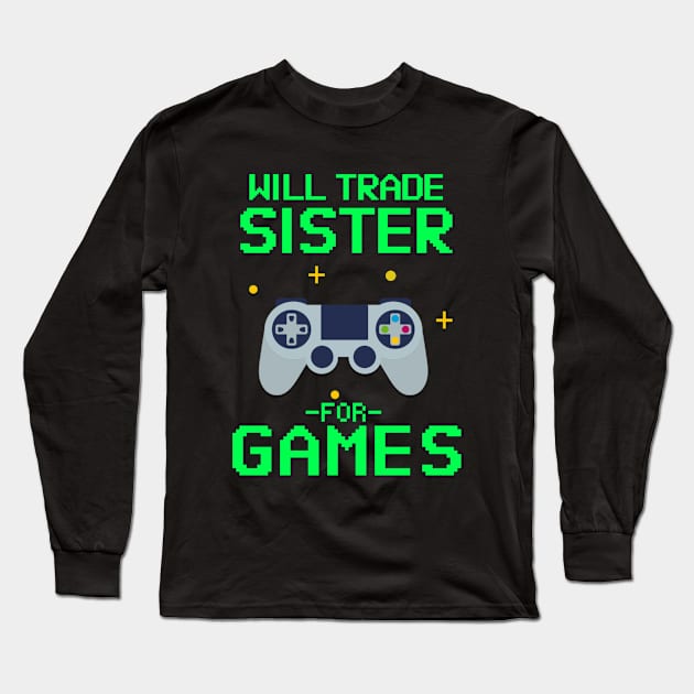 Gamer Sister Video Games T-Shirt New Sister Cute Gifts Ideas Gamer Sister Video Games T-Shirt New Sister Cute Gifts Ideas