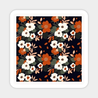 Hawaiian Blossom: Custom Floral Patterns Magnet