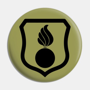 USAF AMMO - If You See Me Running Pin