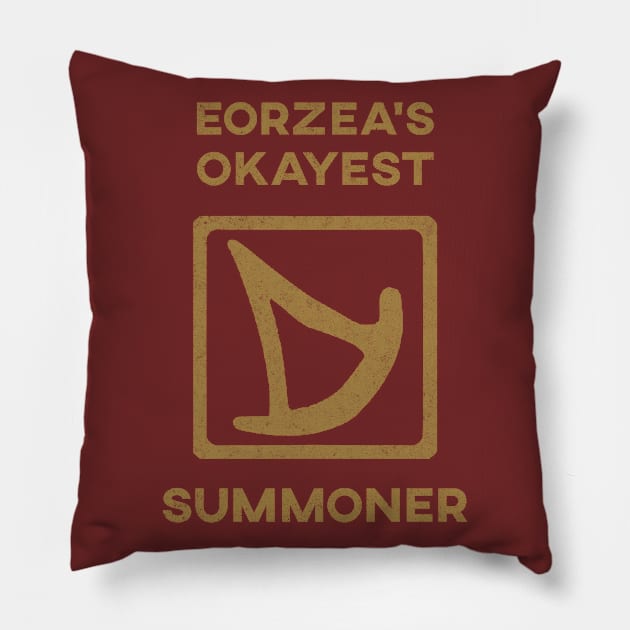 Eorzeas Okayest SMN Pillow by nimazu