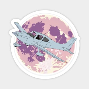 Cirrus SR22 Purple Moonlight Magnet