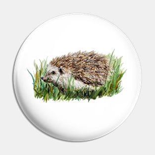 Hedgehog in the Grass Pin