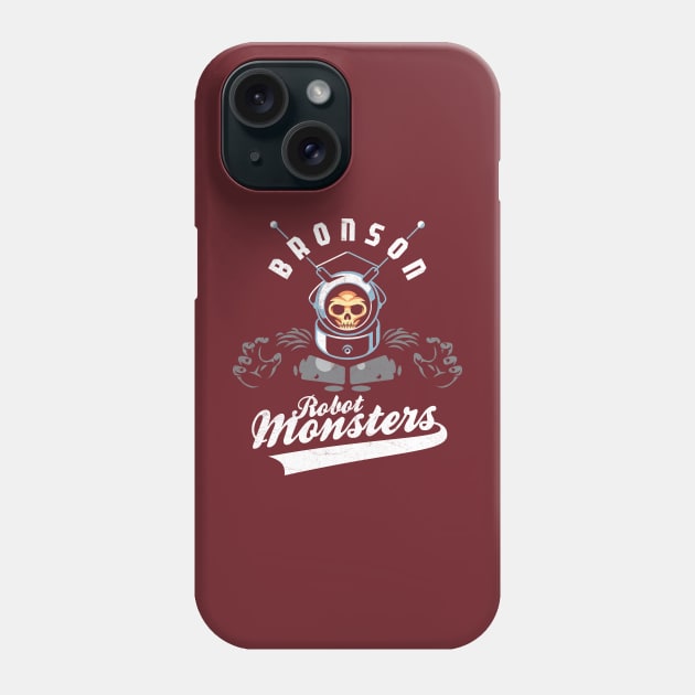 Robot Monster (Bronson) Phone Case by Dark Corners