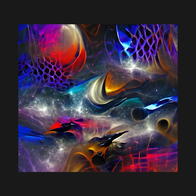 Abstract Space Galaxy by Mihadom