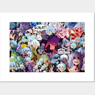 Japanese Anime Poster Shigaraki Fan Art Cute Poster Canvas Wall Art Decor  Painting for Living Room Bedroom Decor 40x60cm No Frame : : Home &  Kitchen