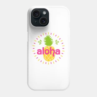 Aloha Pineapple Phone Case