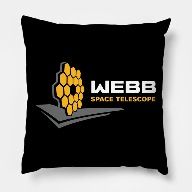 James Webb Space Telescope Pillow by Hornak Designs