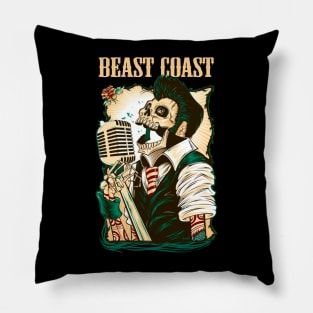 BEAST COAST RAPPER Pillow