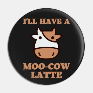 Moo-Cow Latte Pin