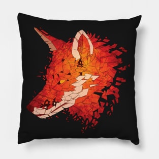 Fragment Fox Pillow