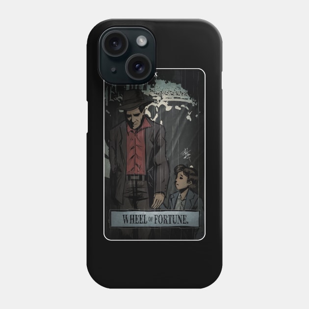 TAROT X - WHEEL OF FORTUNE Phone Case by AyAyRonM