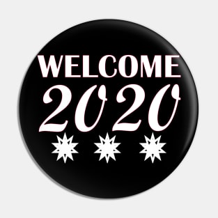 New year 2020 Pin