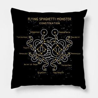 Flying Spaghetti Monster Constellation Pillow