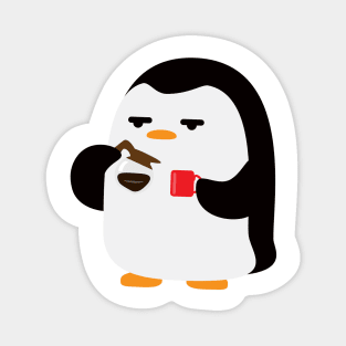 Percy Penguin, Barista Magnet