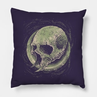 Skull Green Goblin Pillow