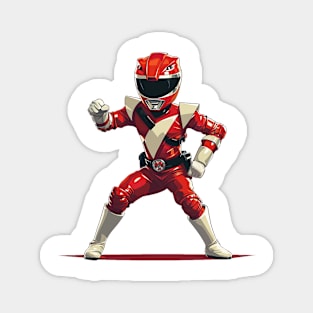 red ranger Magnet