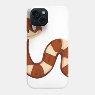 Cute Rattlesnake Drawing Phone Case