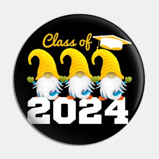 Gnome graduation class Pin