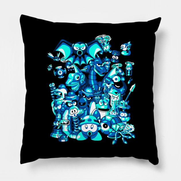 Mega Minions Pillow by StephenHartman