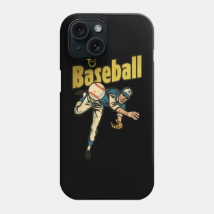 VINTAGE BASEBALL - BASEBALL TOPPS 1986 Phone Case