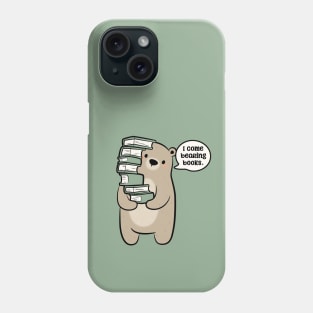 i come bearing books Phone Case