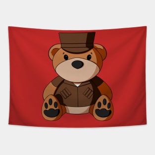 Marine Teddy Bear Tapestry