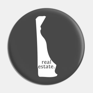 Delaware State Real Estate T-Shirt Pin