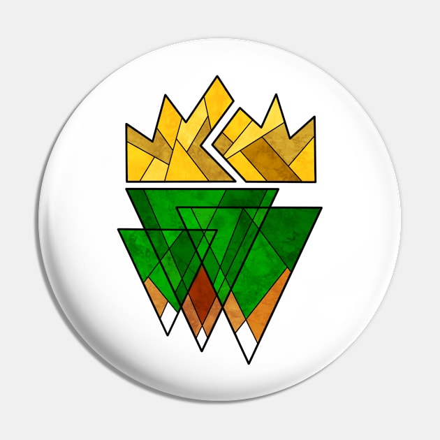 King Under Mountain Pin by OrderBorder