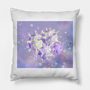 Nice virus cells Pillow