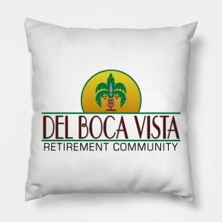 Del Boca Vista Logo Pillow