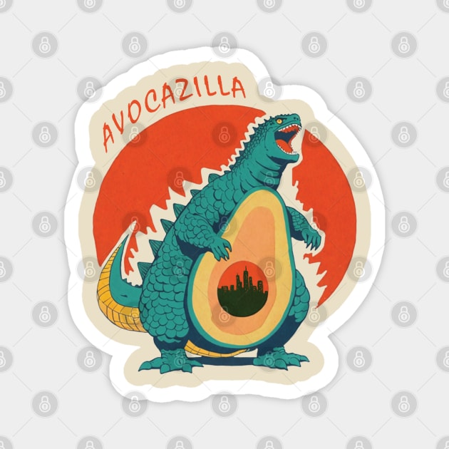 Godzilla Magnet by Rashcek