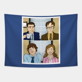 Paper People Tapestry