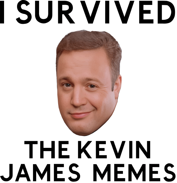 I SURVIVED THE KEVIN JAMES MEMES Kids T-Shirt by Dystopianpalace