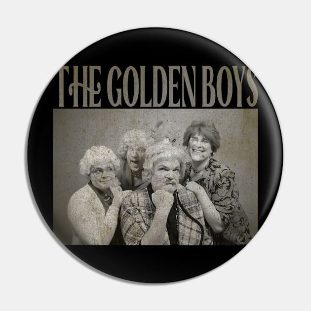 The Golden Boys - Golden Girls Parody Pin by Hat_ers