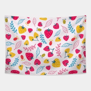 Strawberry Pattern Tapestry