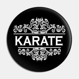 Sports Karate Pin