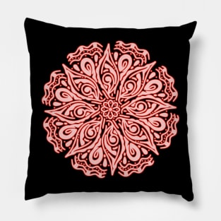 Elegant Mandala Art Pillow