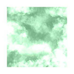 Mint Green Clouds T-Shirt