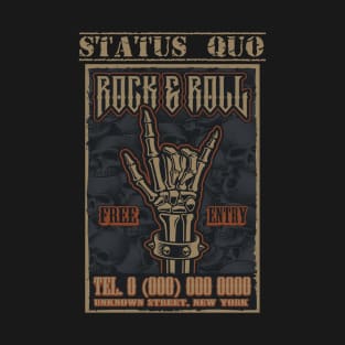 Free Entry Status Quo T-Shirt