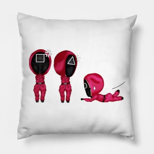 Squid game guard Pillow